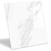 PŁYTKI ŁAZIENKOWE PODŁOGOWE BIAŁY MARMUR GRES CARRARA GREY 60x60 cm POŁYSK