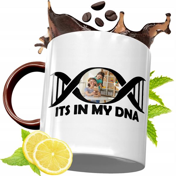 Kubek Bordowy Dla Niani Na Urodziny Prezent Z Nadrukiem Ze Zdjęciem zdjęcie 1