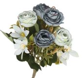 SZTUCZNE KWIATY JAK ŻYWE ROŚLINY RÓŻA RÓŻE BUKIET