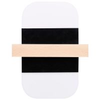 Kinkiet ścienny do salonu April 21-05878 Candellux 6W 4000K czarny biały