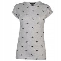 Damska bluzka damski t-shirt z nadrukiem XS