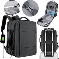 Plecak Bagaż PODRÓŻNY Podręczny Samolotu 45x30x20 LOT Lufthansa