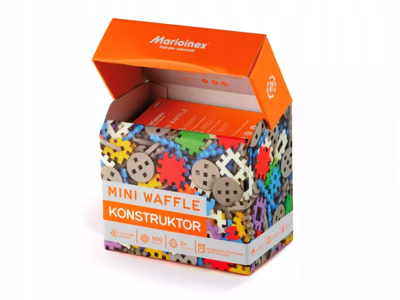 Klocki konstrukcyjne Mini Waffle (300 elementów) zdjęcie 1