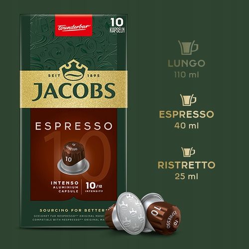 Kapsułki Jacobs mix kawa w kapsułkach do Nespresso(r)* 100 kapsułek na Arena.pl