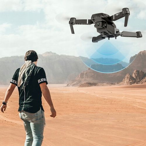 RC DRON Z KAMERĄ DRON 4K PODWÓJNY APARAT WIFI UTRZYMYWANIE WYSOKOŚCI 2.4GHZ na Arena.pl