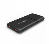 Powerbank Reinston 10000 mAh PD 20W Fast Charge USB-C / 2x USB Czarny