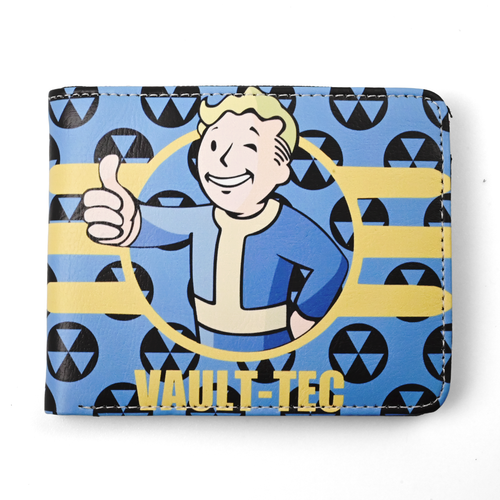 Vault-Tec | 13 cm | Eko-Skóra | Portfel | Fallout na Arena.pl
