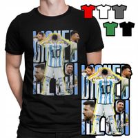 KOSZULKA T-SHIRT MĘSKI WZORY WYBÓR - Lionel Messi PIŁKARZ PIŁKA - XL