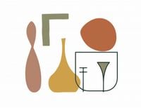 Plakat 65x50cm Naczynia