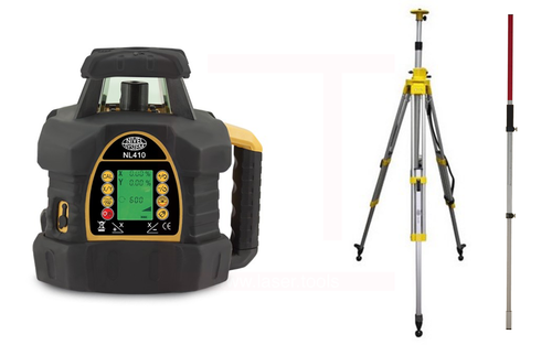 Nivel System NL410 + statyw SJJ32 + łata LS-24 na Arena.pl