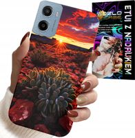 ETUI DO MOTOROLA E15 / G05 - MEKSYKAŃSKA PUSTYNIA WIDOKI CASE + FOLIA