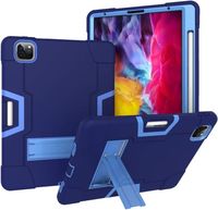 Etui do iPad Pro 5/4/3 12.9" z Podstawką i Miejsce na Rysik Niebieskie