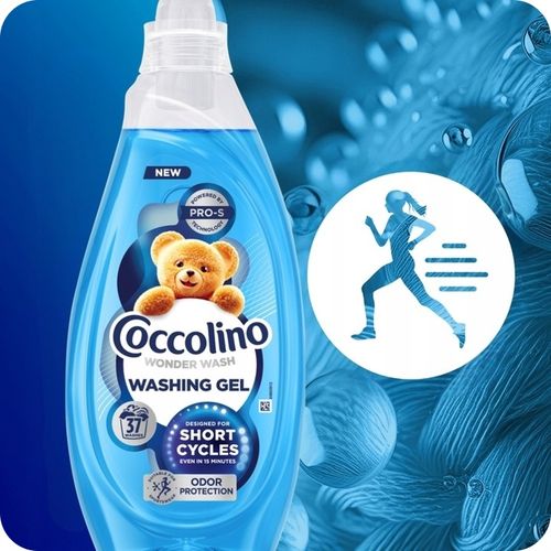 ŻEL DO PRANIA COCCOLINO WONDER WASH ODOR PROTECTION 37 PRAŃ na Arena.pl