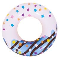 Dmuchane Koło Basenowe Donut Pączek 103cm Sunclub Niebieskie do Pływania