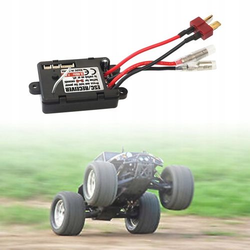 RC Car 45A Brushed ESC DIY Akcesoria Części Ulepszające dla Scy 16101 16103 na Arena.pl