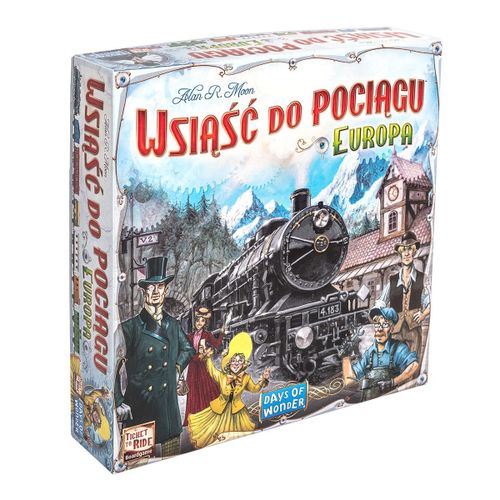 Gra Wsiąść do Pociągu Europa na Arena.pl