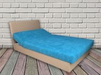 Łóżko tapczan do sypialni ŁÓŻKA NA WYMIAR Z MATERACEM POJEMNIKIEM