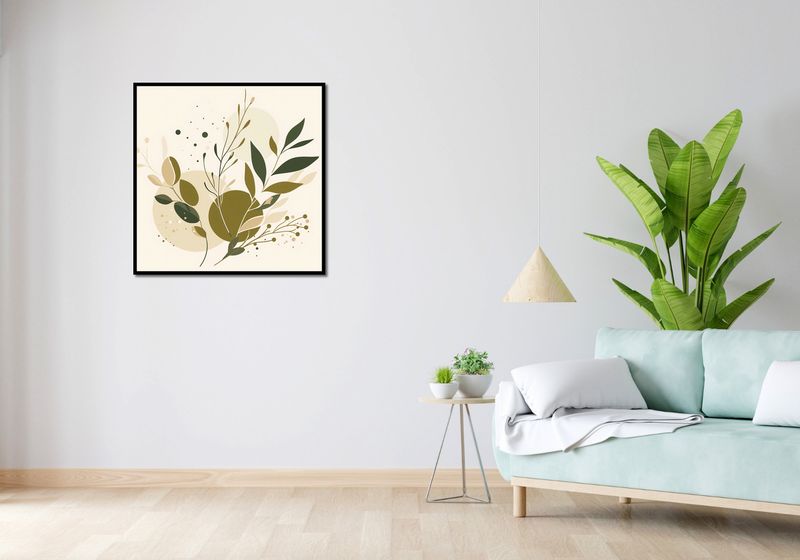 Plakat 80x80cm Szronowata Barwa zdjęcie 4