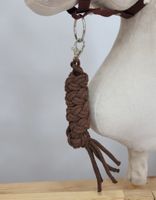 uwiąz dla hobby horse ze sznurka - brązowy