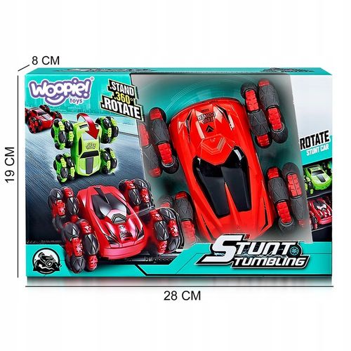 ZDALNIE STEROWANE AUTO RC AKROBATA ROTACJA 360 Z PILOTEM 2,4 GHz WOOPIE na Arena.pl