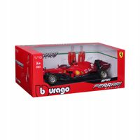2X BOLID F1 Ferrari SF21 Leclerc 1:18 BBURAGO 16809