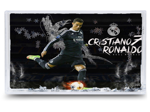 Akwarium - Ramka wodna 3D - Cristiano Ronaldo na Arena.pl