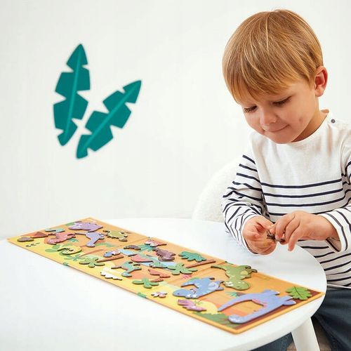 Magnetyczna Układanka Dinozaury Magneti'stories 3+ Janod na Arena.pl