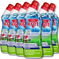 KRET BIO płyn żel do WC Toalet Wspiera Działanie Szamba Oczyszczalni 6x750