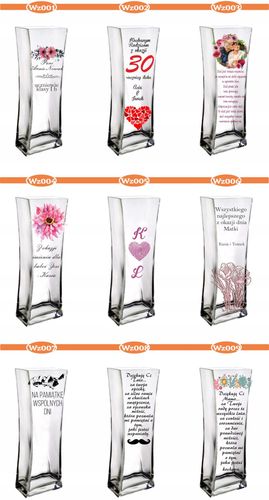 Wazon PREZENT na okrągłe urodziny 30 40 50 60 70 na Arena.pl