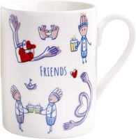 kubek ceramiczny 320ml z napisem friends