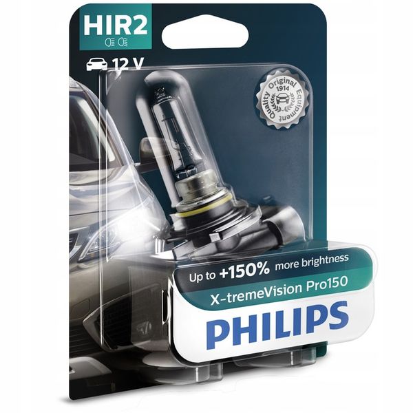 Philips żarówki X-Treme Vision Pro +150% HIR2 zdjęcie 2