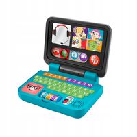 FISHER PRICE EDUKACYJNY LAPTOP MALUCHA interaktywny dla maluszka +6 m-cy