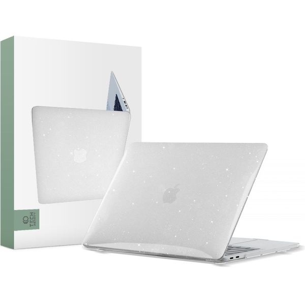 TECH-PROTECT SMARTSHELL MACBOOK AIR 13 2018-2020 GLITTER CLEAR zdjęcie 1