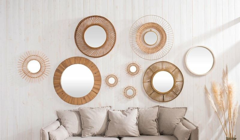 Zestaw 3 luster boho Sunflower 28cm zdjęcie 3