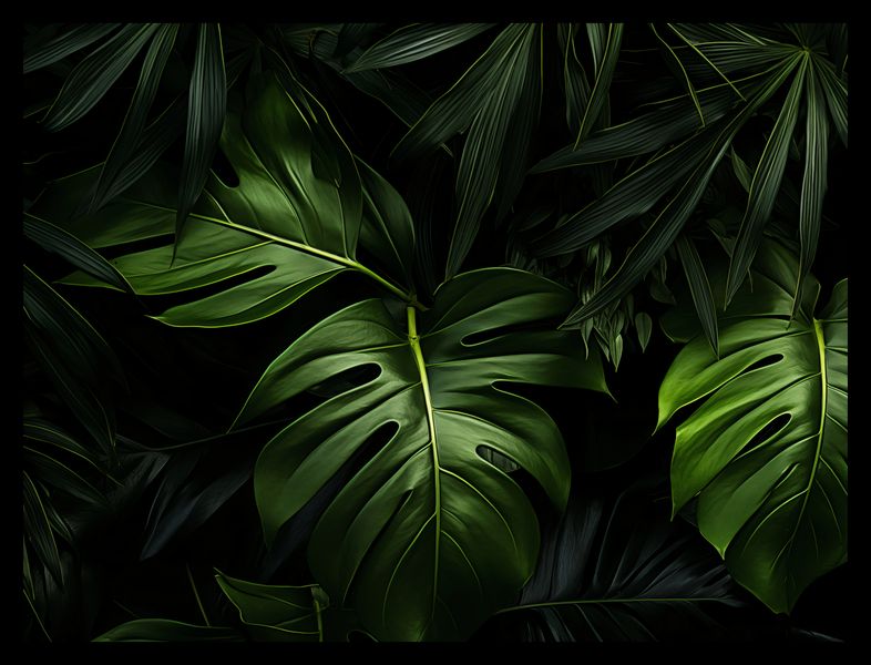 Plakat 40x30cm Zielony Szept zdjęcie 2