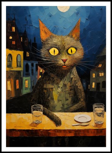 Plakat 67,5x95cm Nocny Obserwator na Arena.pl