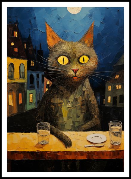Plakat 67,5x95cm Nocny Obserwator zdjęcie 3