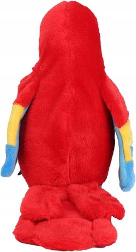 Interaktywna Gadająca Papuga Tańczy Powtarza Zdania Przedrzeźniacz +Baterie na Arena.pl