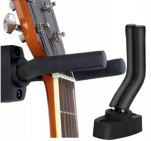 WIESZAK HAK ŚCIENNY UCHWYT NA GITARĘ DO GITARY GITAROWY PREZENT DLA MUZYKA na Arena.pl