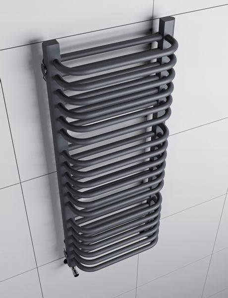 GRZEJNIK ŁAZIENKOWY OLD-SCHOOL 1580x500 GRAFIT zdjęcie 5