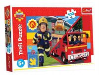 puzzle 100 zawsze pomocny strażak sam 16518
