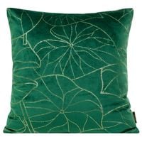 POSZEWKA WELUR VELVET WZÓR 45X45 CM ZIELONA