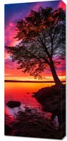 Obraz 40x90cm Zmierzch Nad Wodą