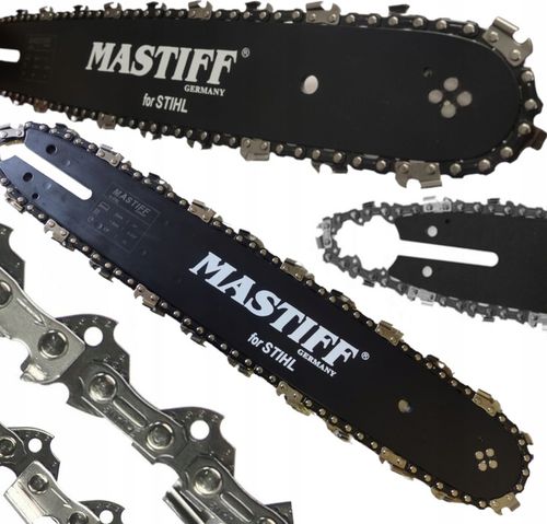 PROWADNICA 14'' 35cm DO PIŁY STIHL 2x ŁAŃCUCH 50og 3/8 1.3 MS180 MS230 250 na Arena.pl