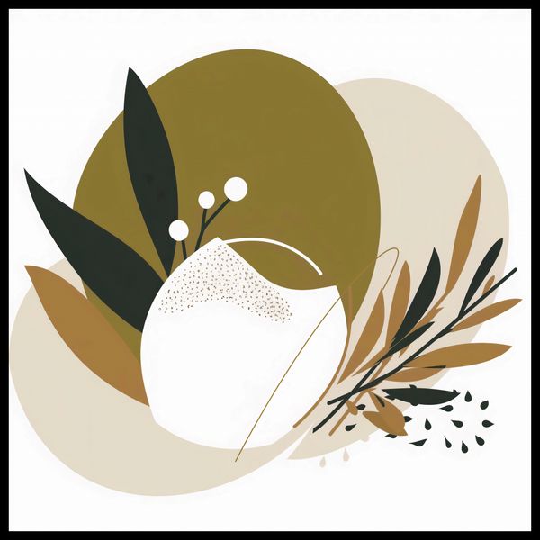 Plakat 90x90cm Botaniczna Esencja zdjęcie 2