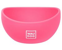 Silikonowa miska dla kota lub małego psa Collar WauDog 250ml różowa 12,5cm