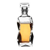 KARAFKA SZKLANA ŁAMANA Z KORKIEM DO WHISKY EDWANEX PRODUKT POLSKI 750 ML