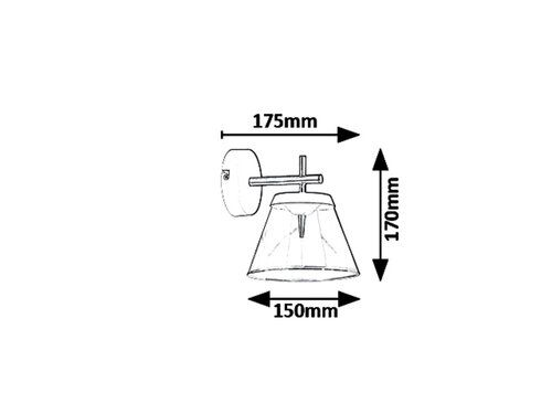 Lampa ścienna Aviana na Arena.pl