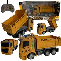 Wywrotka zdalnie sterowana pilot efekty światło pojazd budowlany 2127