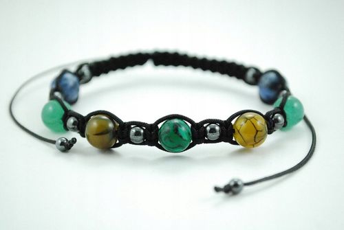 Bransoletka makrama znak zodiaku BYK zodiak na Arena.pl